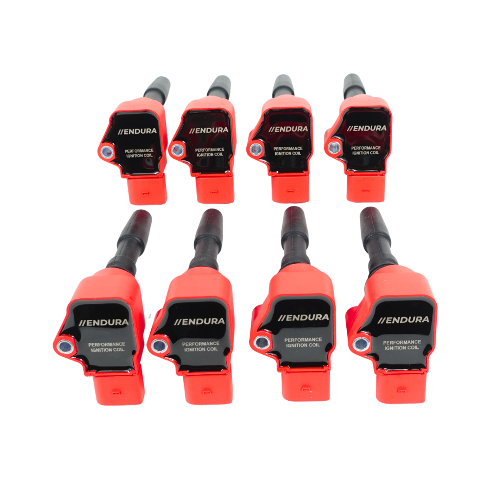 MEGADEAL: Bobinas de Ignição Endura Performance + Velas de Ignição NGK Racing para Audi 4.0 TFSI V8 (RS6, RS7, S6, S7, S8, A8 C7)