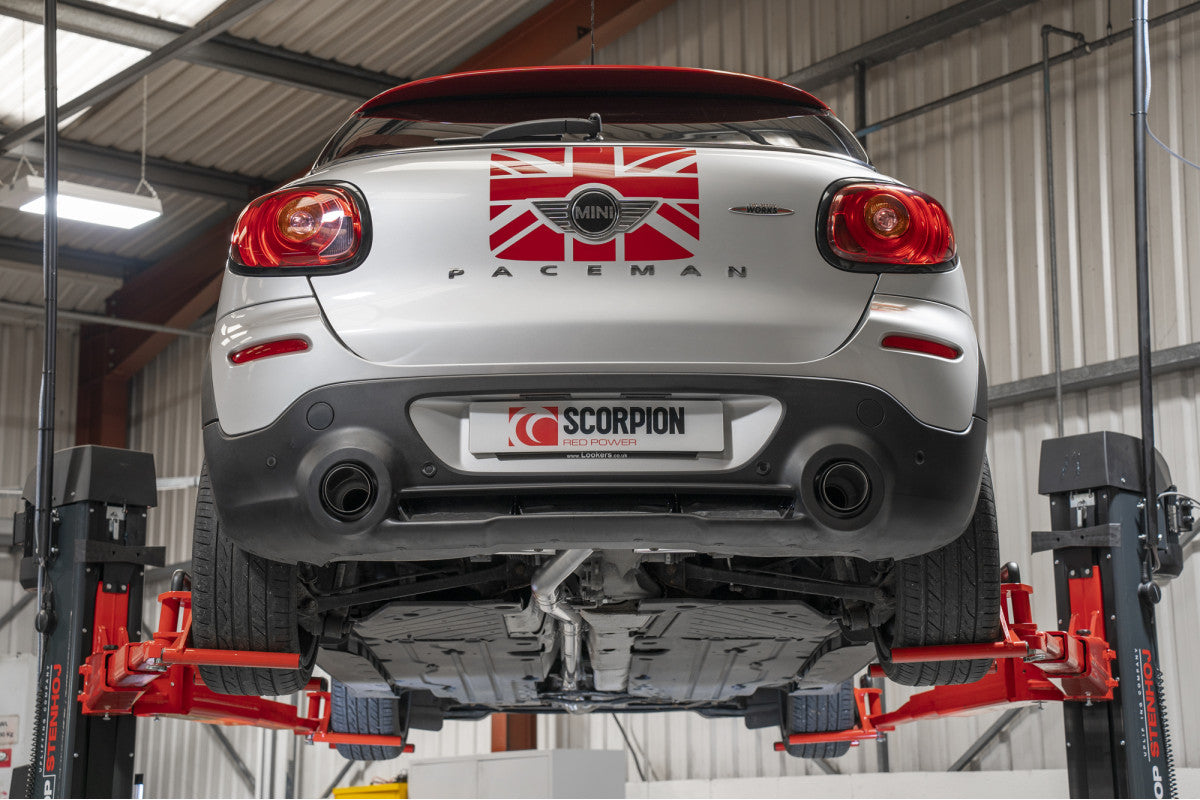 Scorpion Non resonated cat back Mini Countryman R60 R61 4