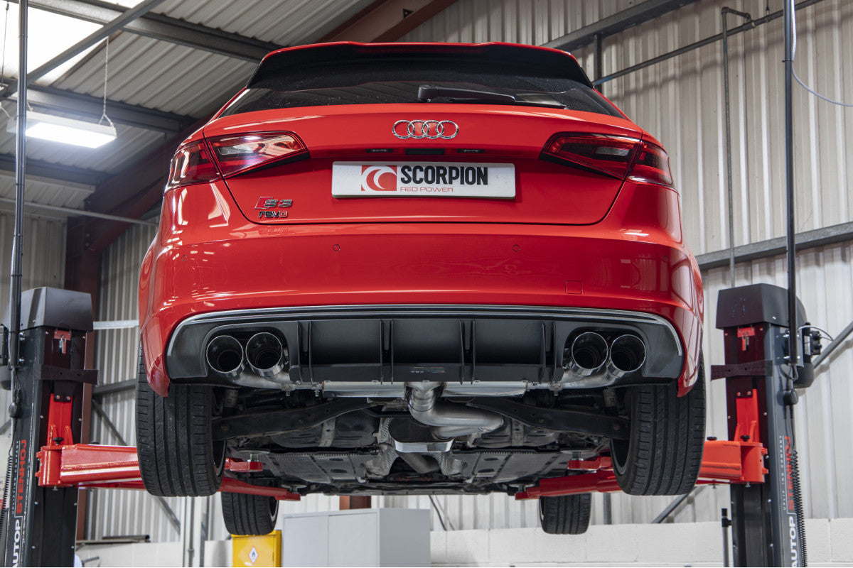 Scorpion GPF Back Systeem Audi S3 2.0T 8V PFL 3
