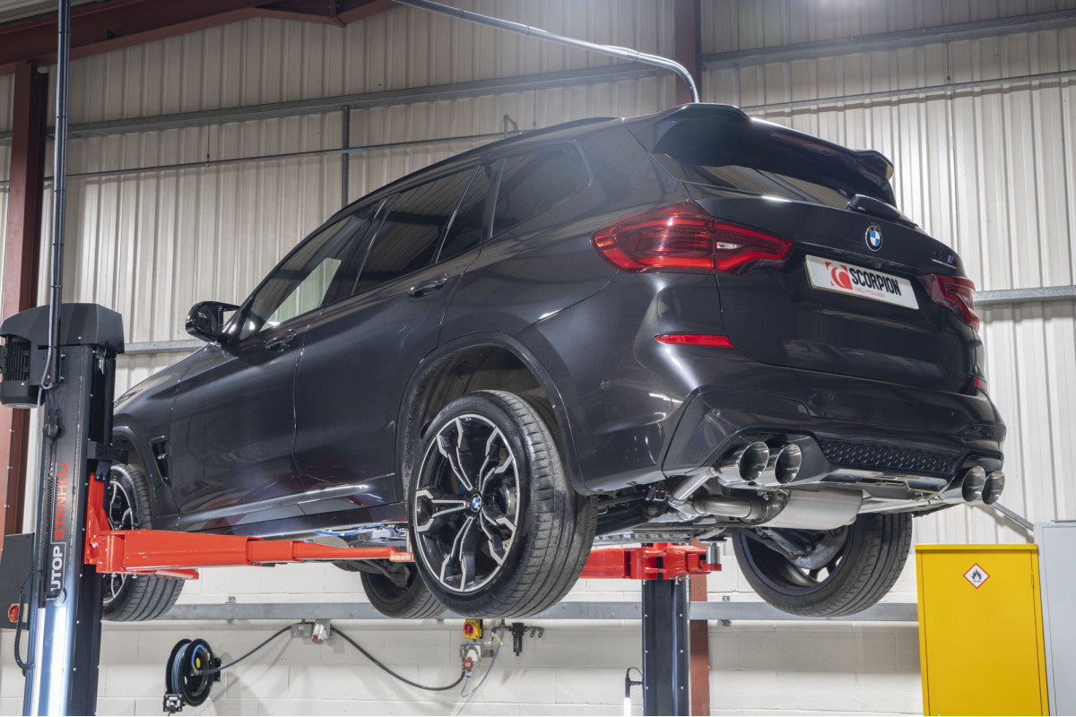 Scorpion Half Systeem Kleppen BMW X3M incl. Competition 06