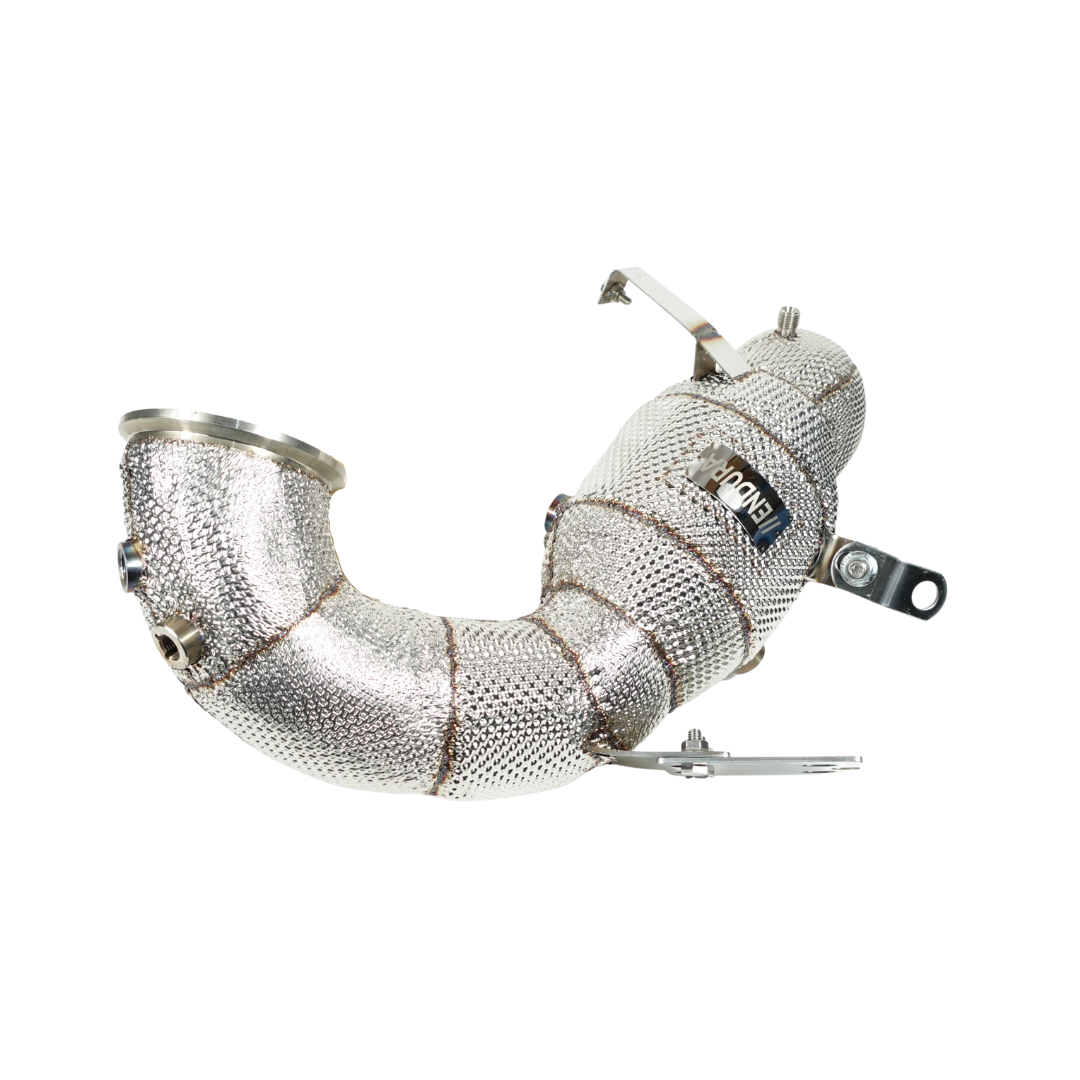 Downpipe Endura 3.5&quot; A45 W177 CLA45 C118 AMG + Sensor de Temperatura