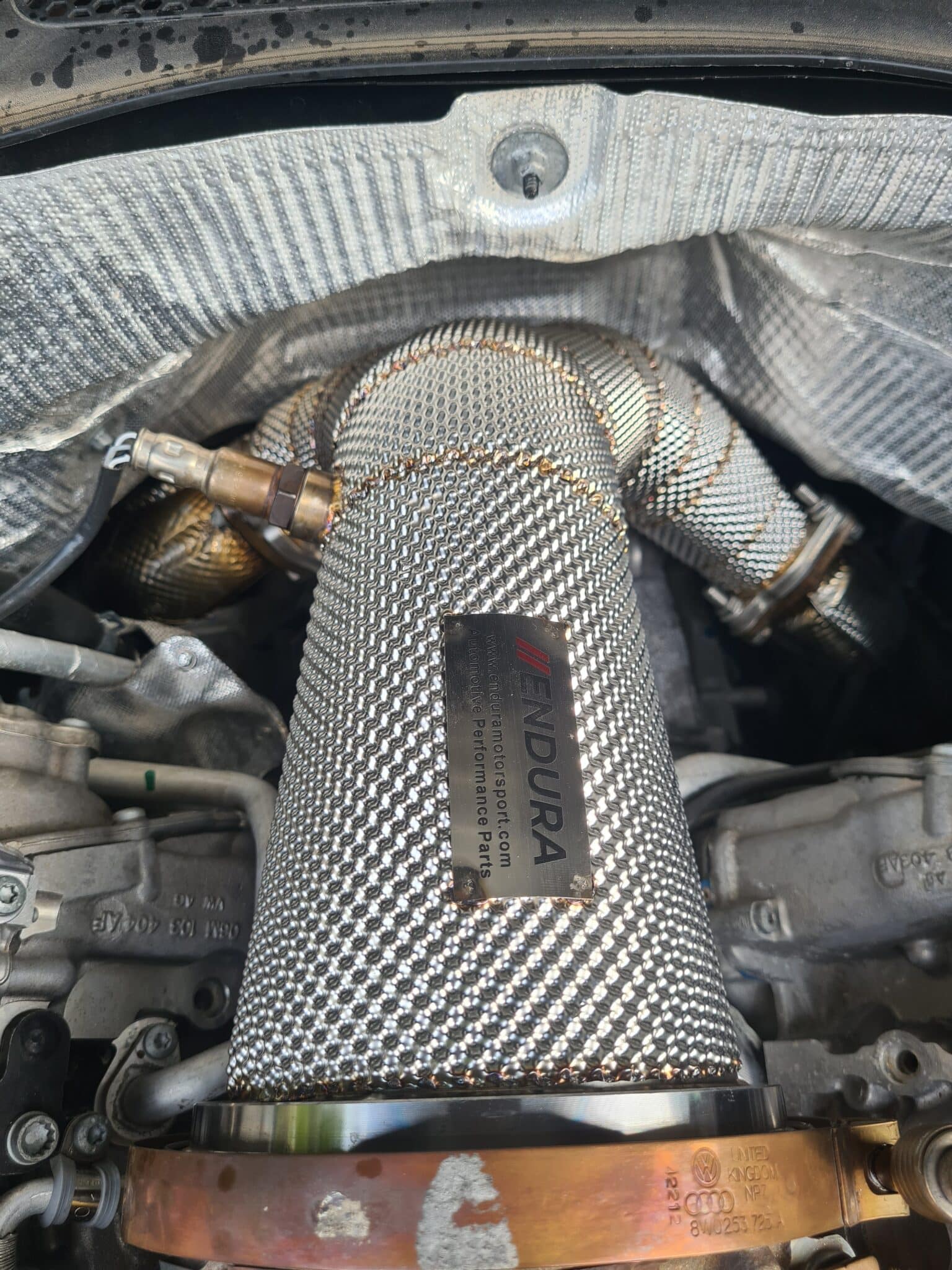 Endura Downpipe decat Audi S4 S5 B9 3.0T 2