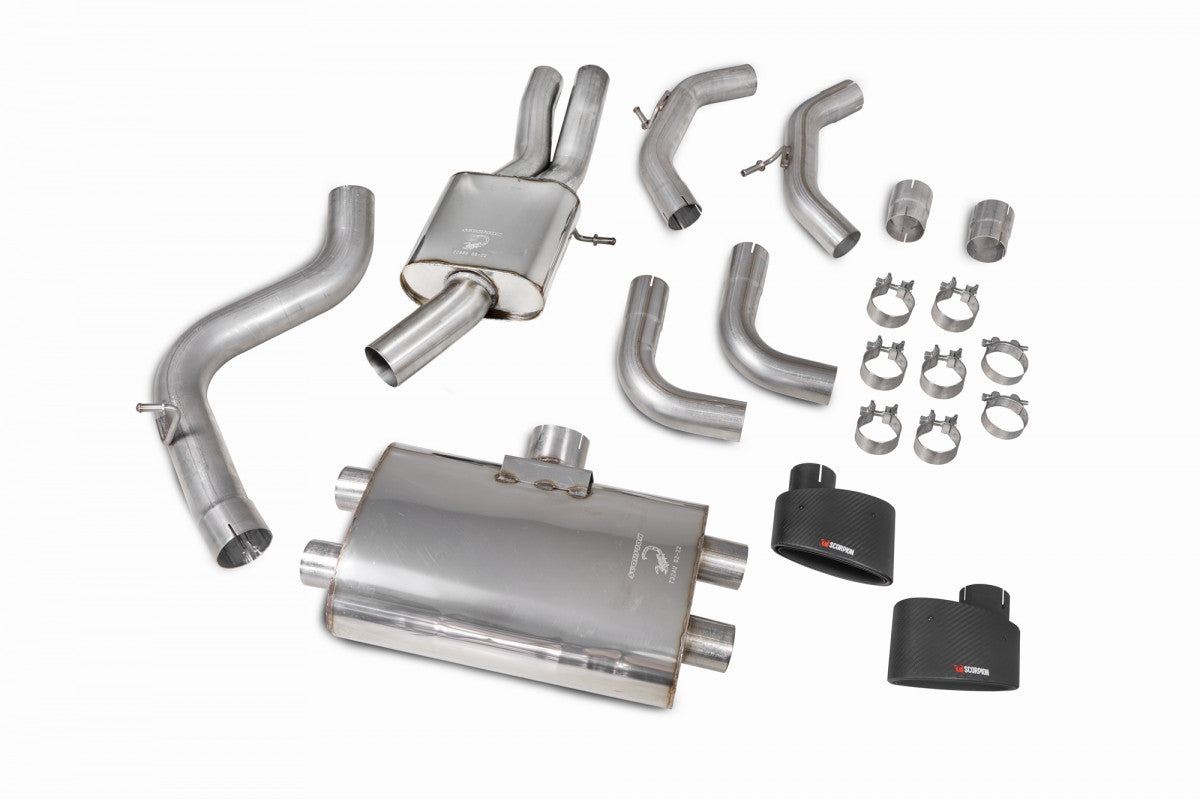 Escapamento Scorpion Performance para Audi RS3 8V Sportback 02