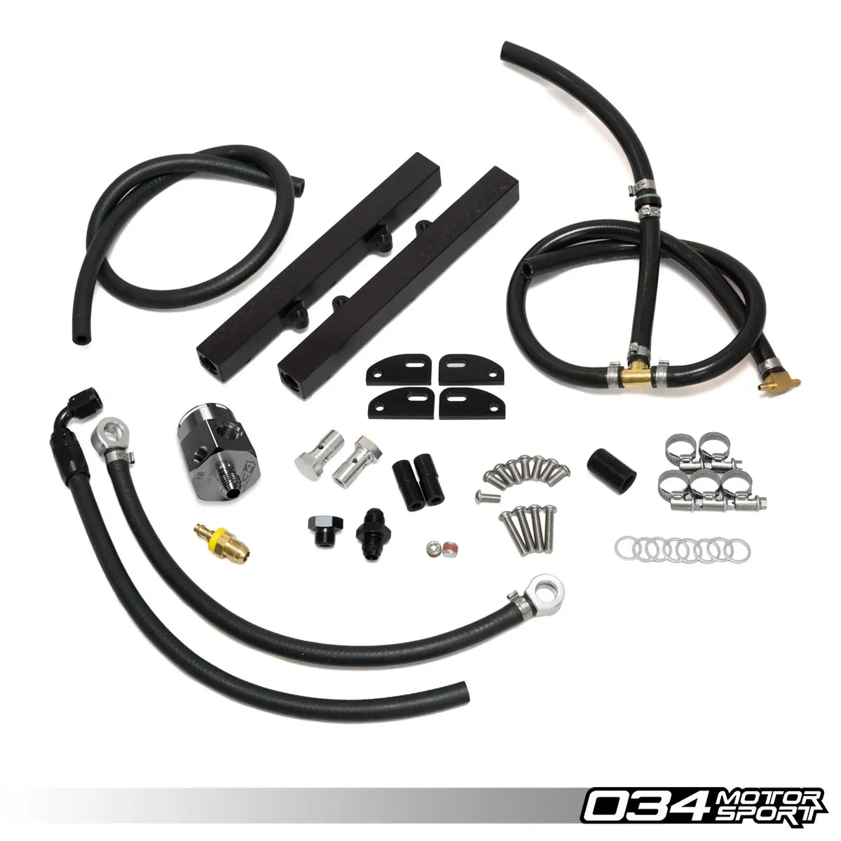 Kit completo de riel de combustible 034 Motorsport para Audi S4 2.7T (instalación directa) 01