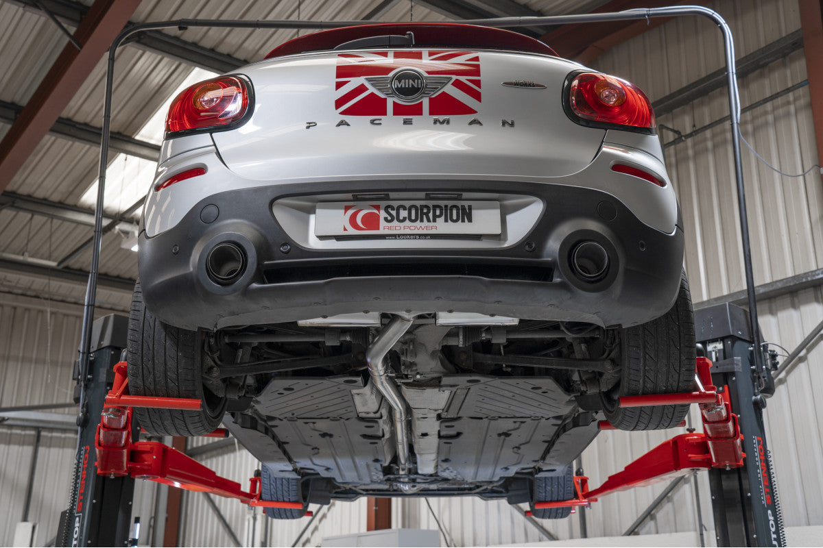 Scorpion Non resonated cat back Mini Countryman R60 R61 5