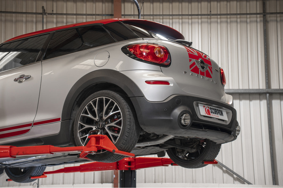 Scorpion Non resonated cat back Mini Countryman R60 R61 6