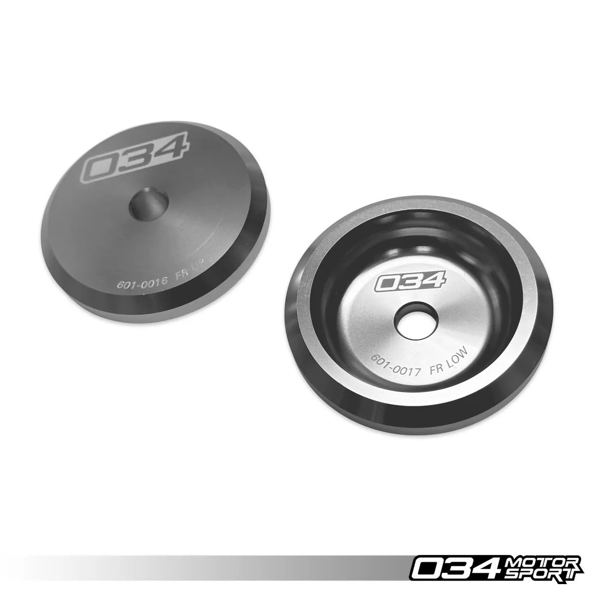 Bujes de subchasis de aluminio billet 034 Motorsport, delanteros 03