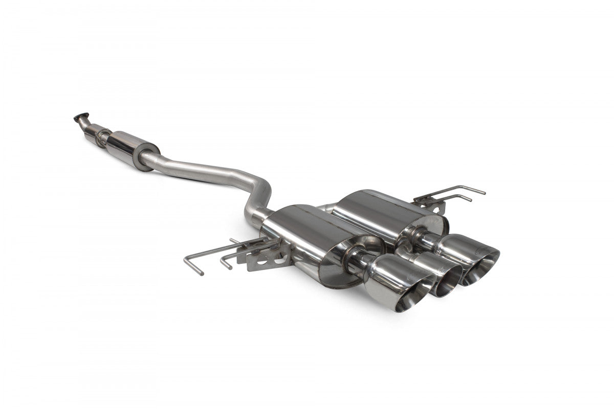 Scorpion Resonated Flex back systeem Honda Civic FK8 LHD 01