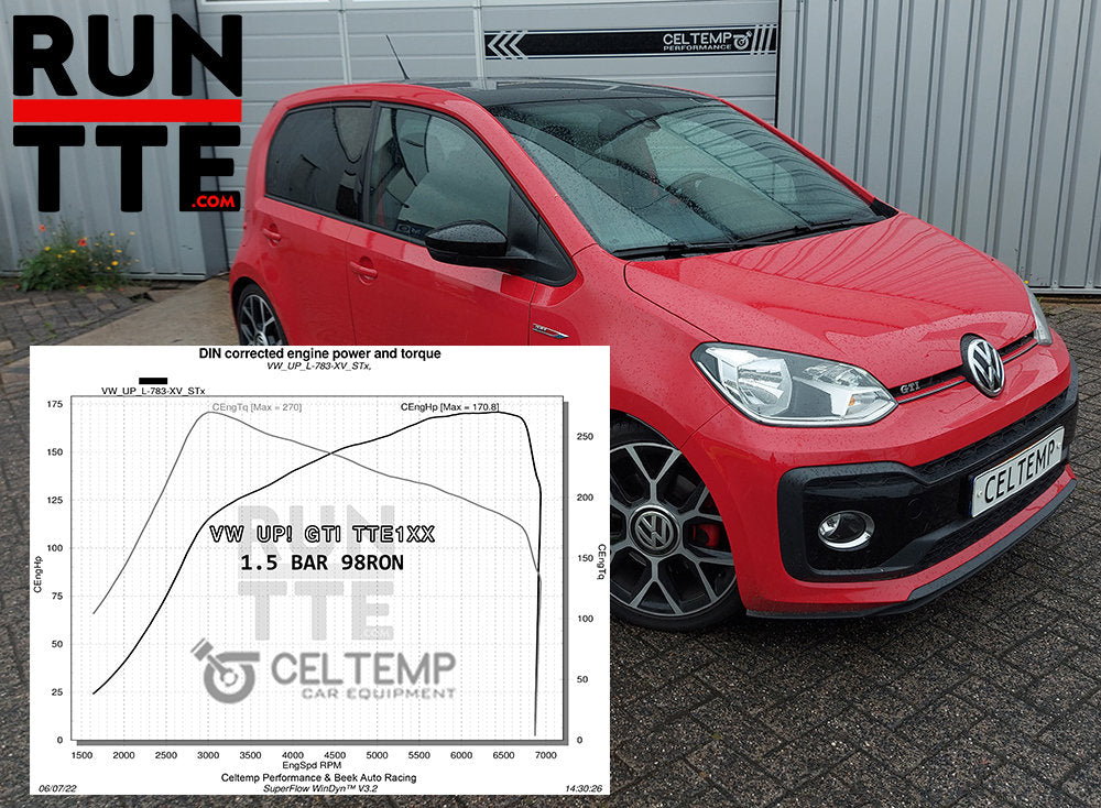 TTE190 upgrade turbo voor VAG 1.0 TSi 3