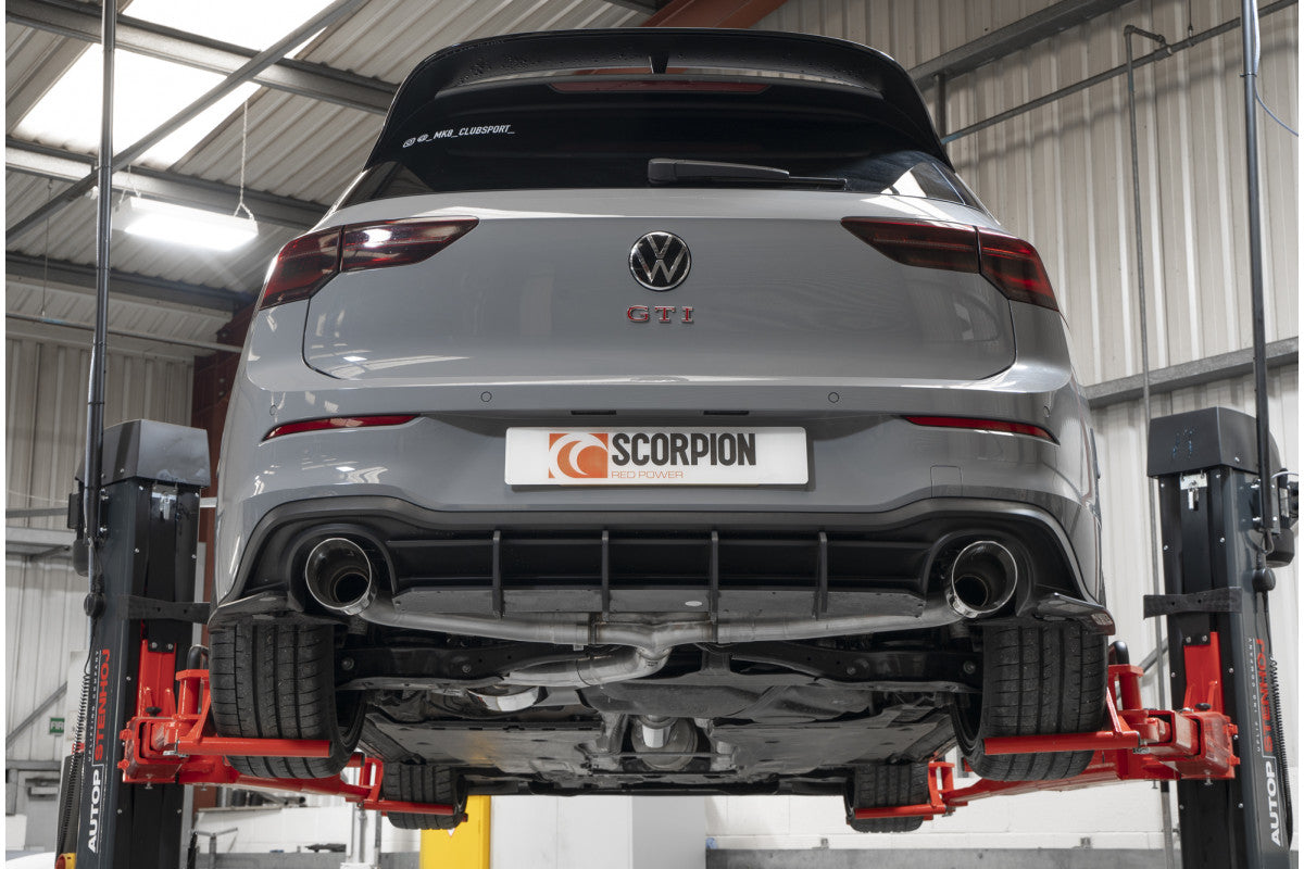 Scorpion Resonerend GPF back Systeem VW MK8 Golf GTI 04