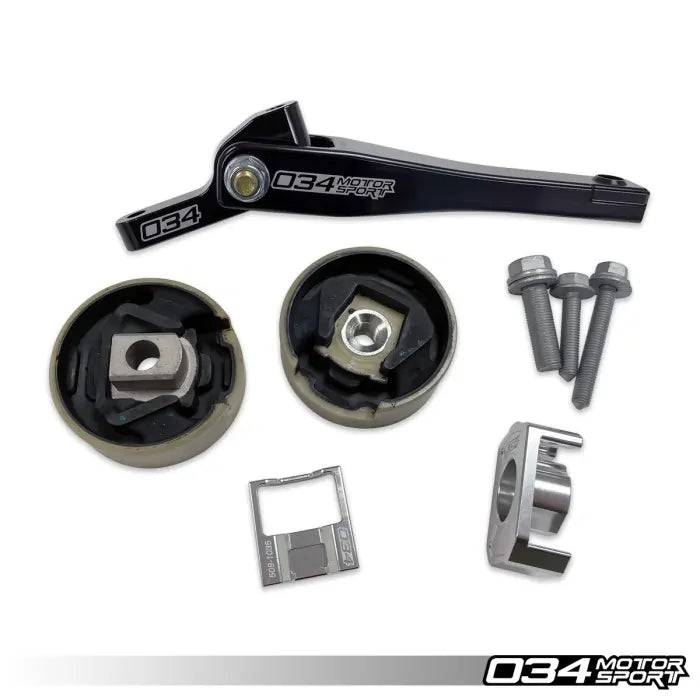 034 Motorsport Billet Sferische Dogbone Mount Set Audi MQB 01