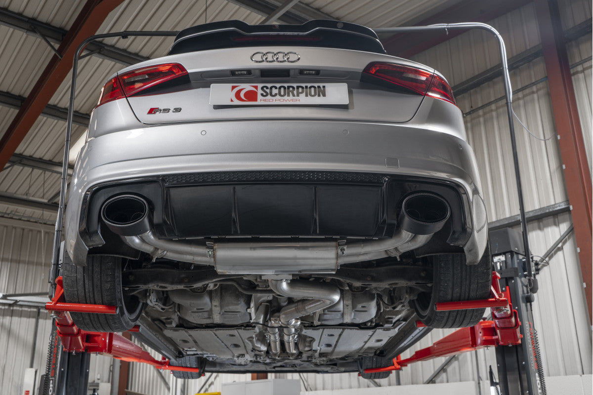 Scorpion Cat Back Systeem Audi RS3 8V Sportback 04