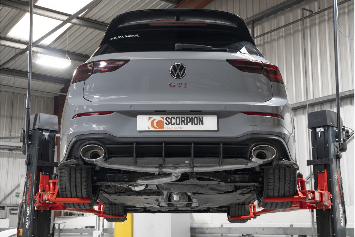 Scorpion Resonerend GPF back Systeem VW MK8 Golf GTI 04