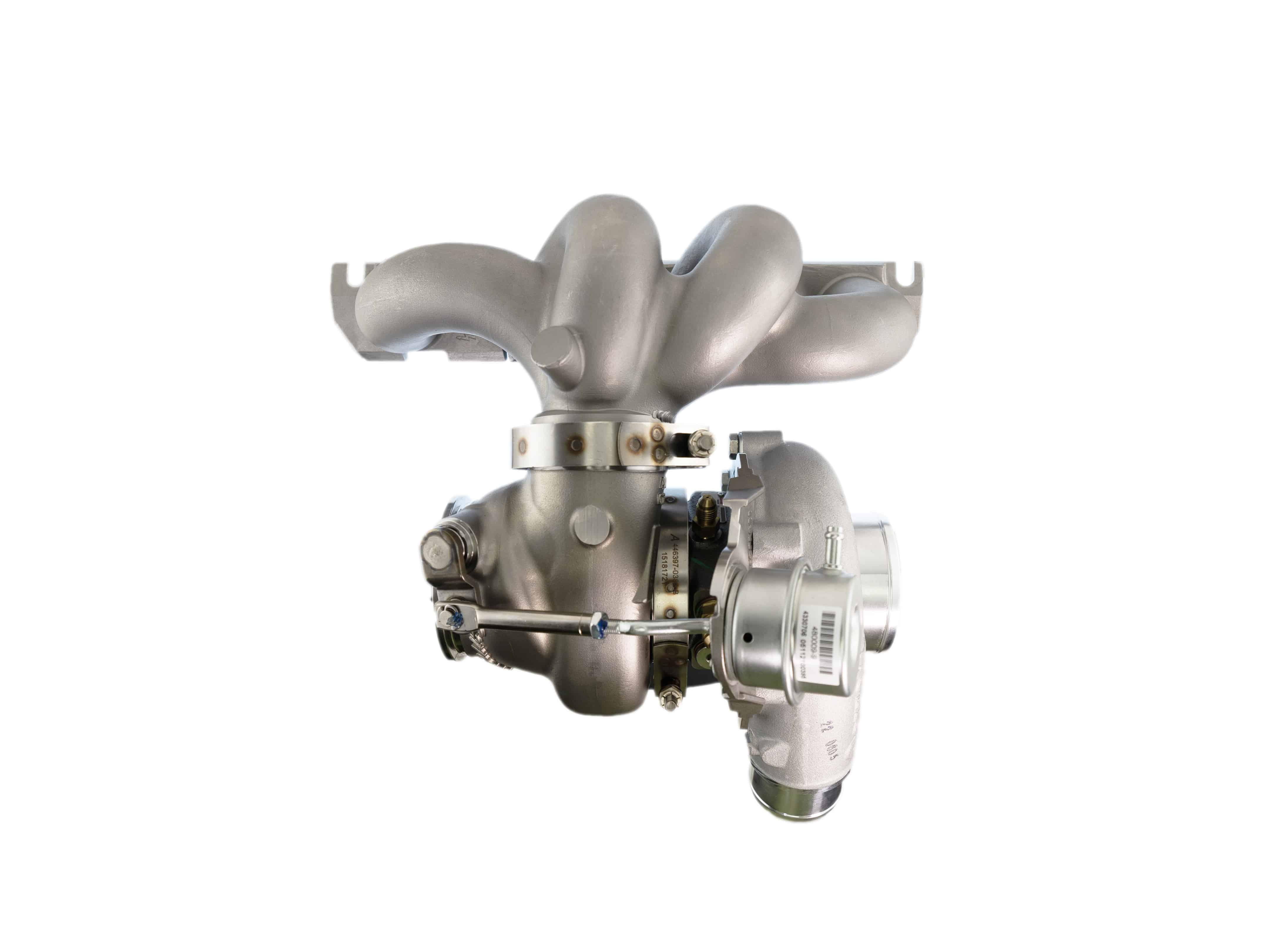 Kit Turbo Garrett Golf 6R / S3 8P / León - EA113 + EA888 2.0 TFSI - Serie G + Colector Thor de acero inoxidable