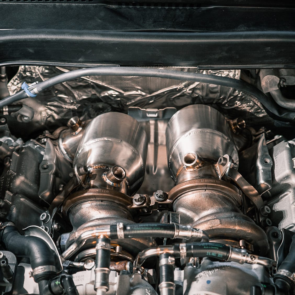 Catalizador de bajante CTS Turbo para BMW M5, M5C, M8, F9X 2