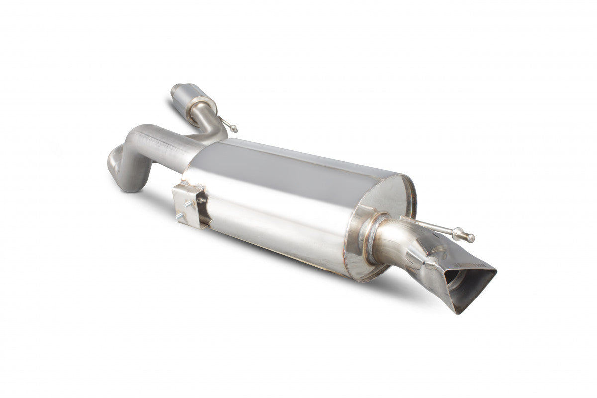 Scorpion Resonated Cat Back systeem Vauxhall Corsa D VXR 01