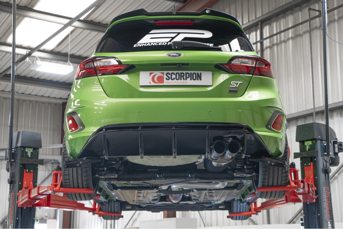 Scorpion GPF rugsysteem zonder klep Ford Mk8.5 Fiesta ST 04