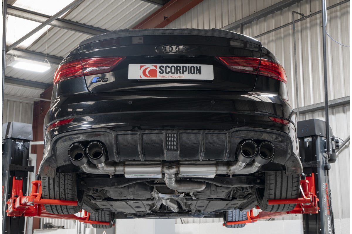 Scorpion Cat GPF Back Systeem Audi S3 2.0T 8V Saloon 3