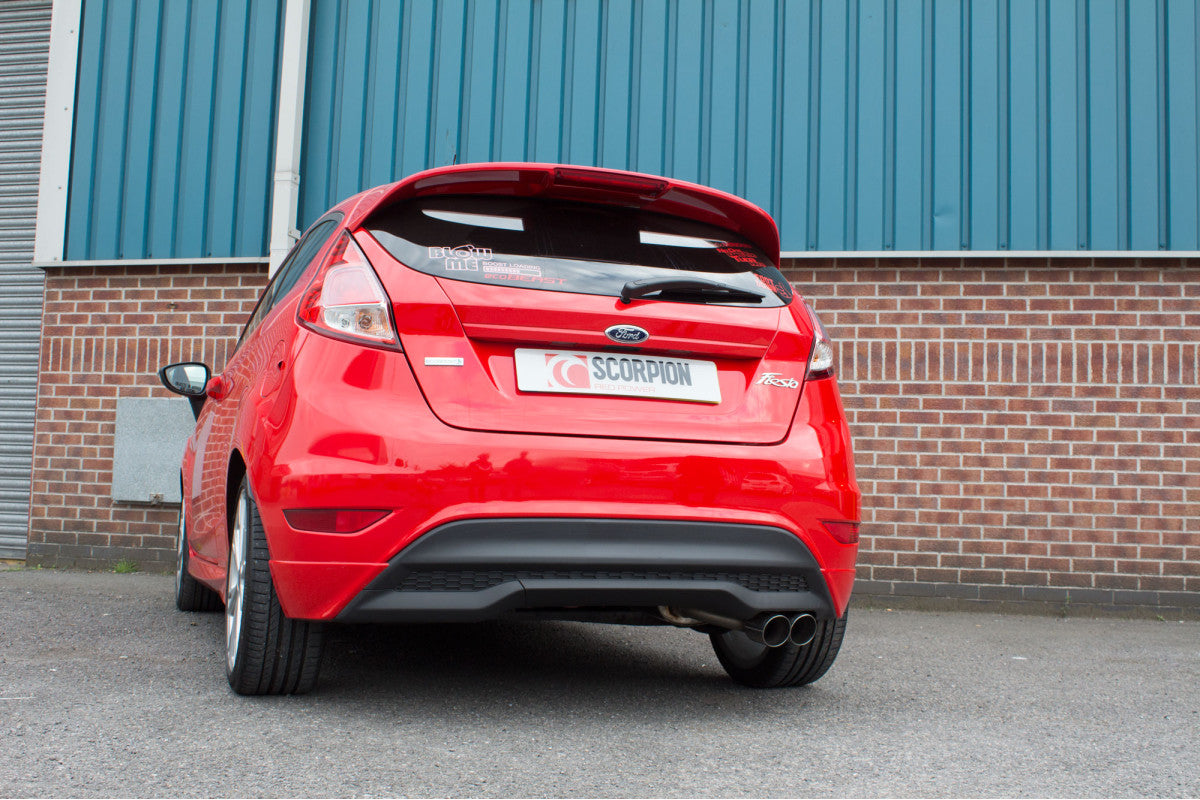 Scorpion Achterdemper Ford MK7 Fiesta 1.0T EcoBoost 04