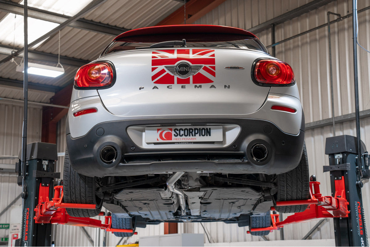 Scorpion Non resonated cat back Mini Countryman R60 R61 4