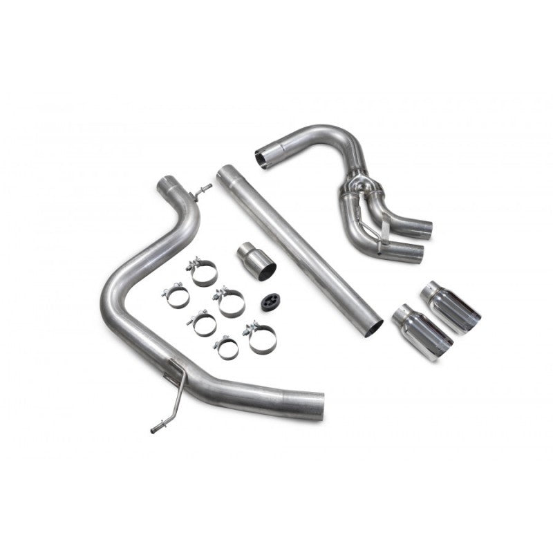 Scorpion cat back systeem VW Golf MK7 GTD 2.0 TDi 185PS 02