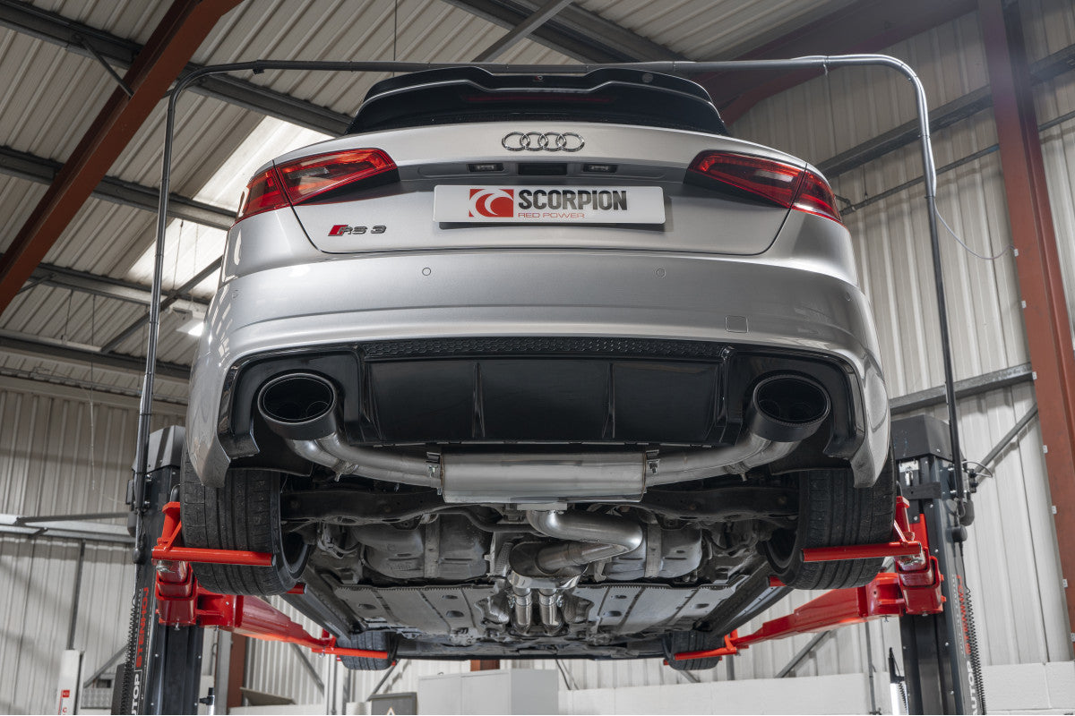Scorpion Cat back Uitlaat Audi RS3 8V Sportback 15 17 PFL 04