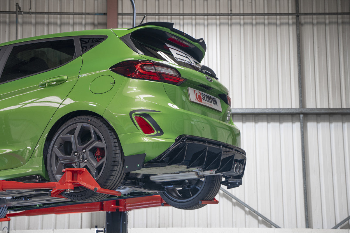 Scorpion GPF achteruitlaatsysteem Ford Mk8.5 Fiesta ST 05