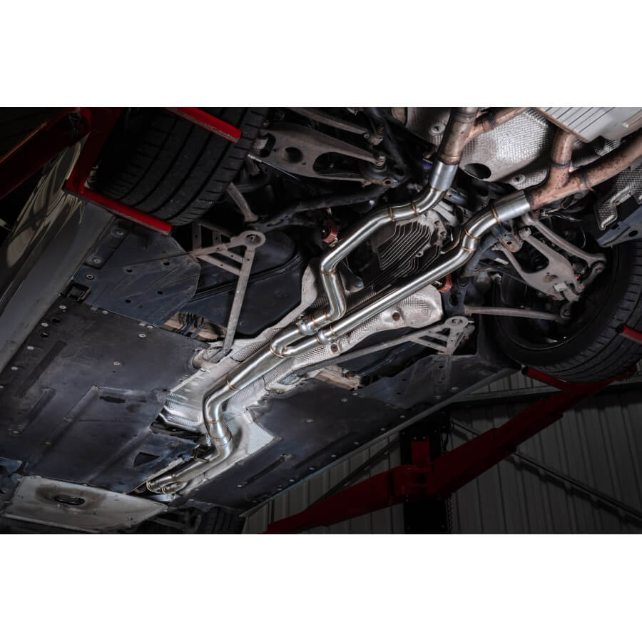 Tubo de escape central único Scorpion para BMW M3 F80 M4 F8x 3