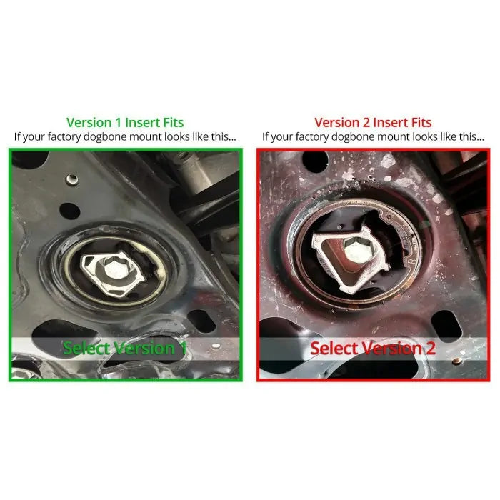 034 Motorsport - Billet Dogbone Mount zonder Pucks - Audi RS3 8V.5 / 8Y RS3