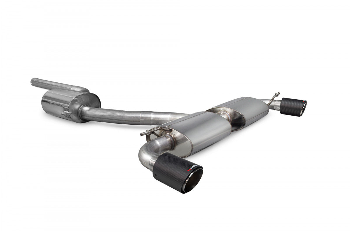 Scorpion Resonerend Cat Back System VW Scirocco R 02