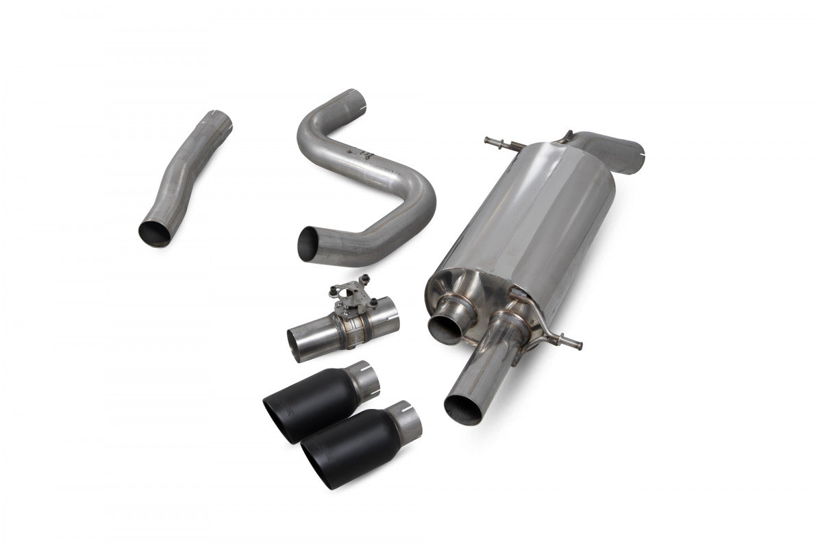 Scorpion GPF rugsysteem met Elect. Valve Ford MK8 Fiesta 03