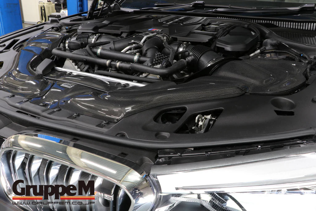 Admisión de aire de carbono del grupo M BMW M5 F90 S63 3