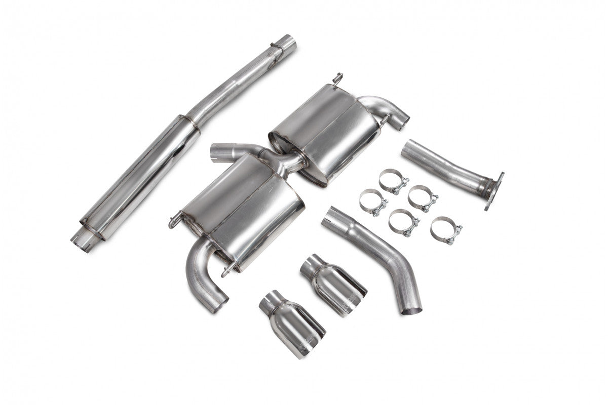 Scorpion Resonated Secondary Cat Back Subaru BRZ GT86 03