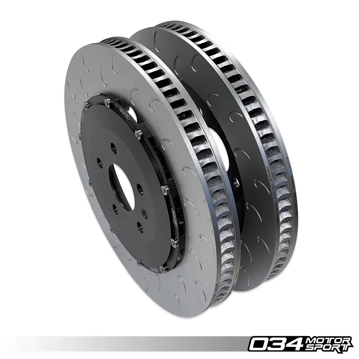 Kit de actualización de rotor de freno delantero de 2 piezas 034 Motorsport AUDI TTRS 3