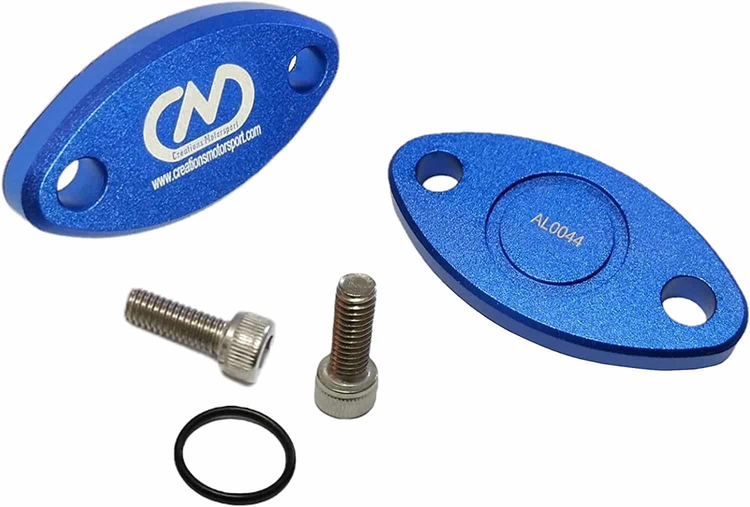 creations motorsport egr secundaire luchtinjectie afsluitplaat vag 1 8t 5