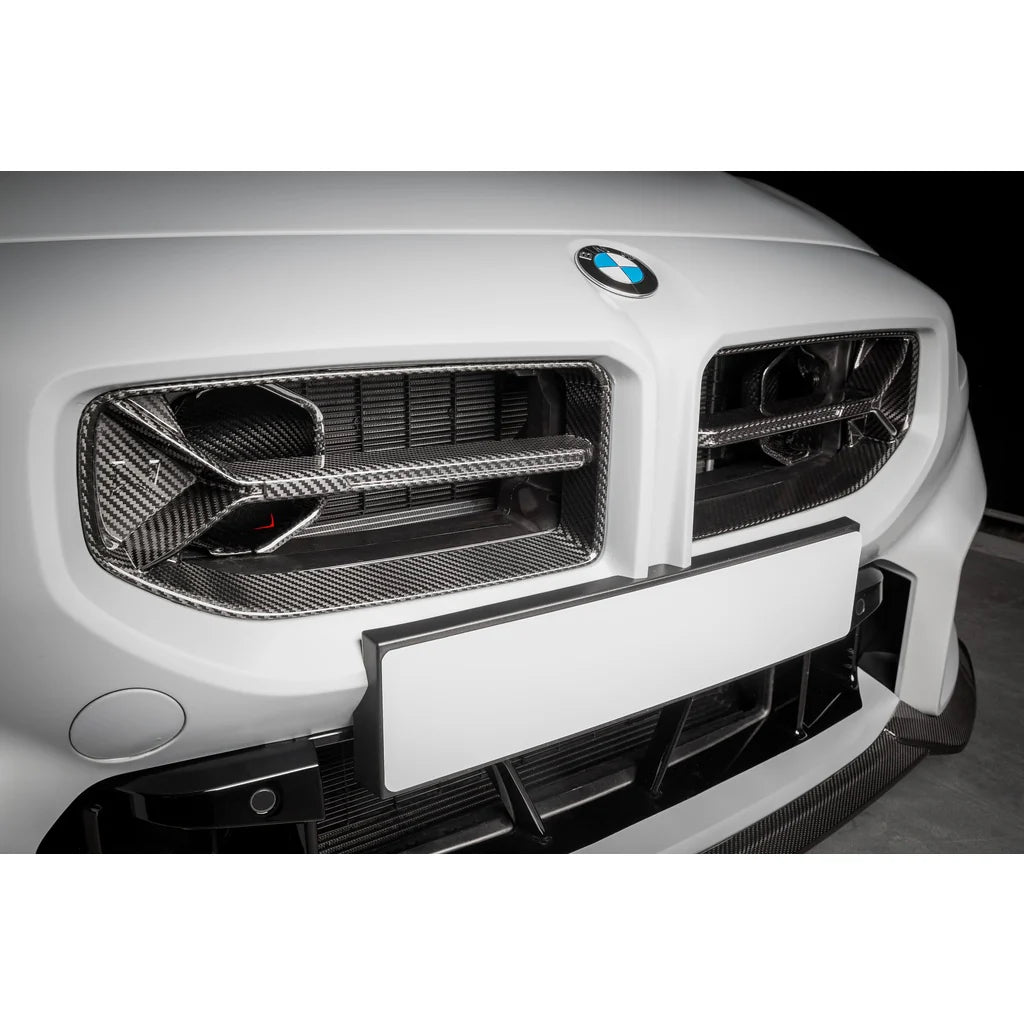 Entradas de ar em fibra de carbono para BMW G87 M2 7