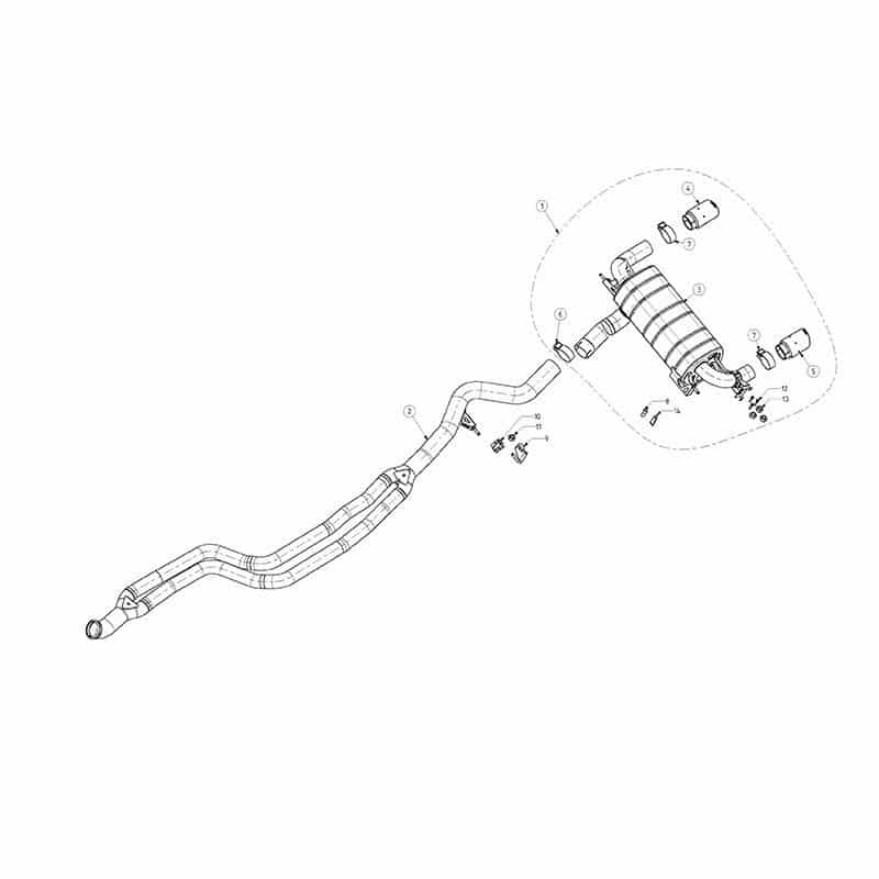 Akrapovic Evolution Line Uitlaatsysteem Bmw 335i F30 F31 5