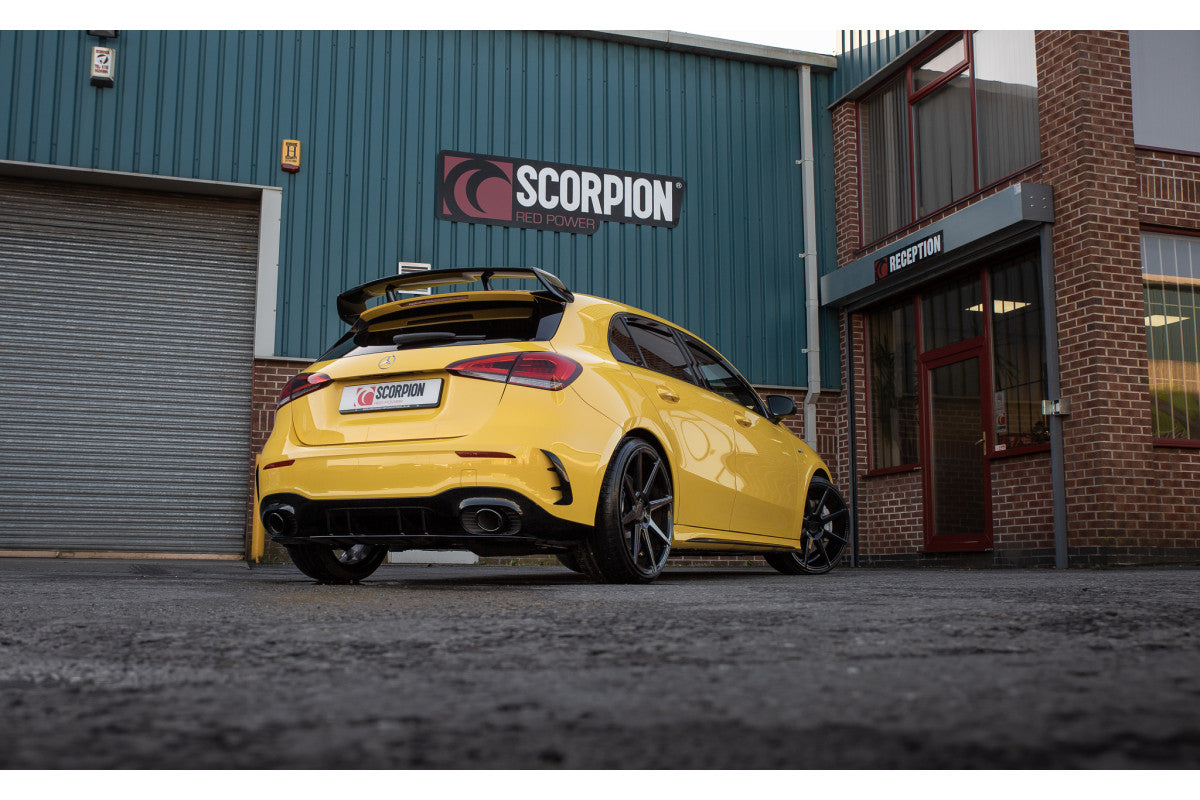 Scorpion Catback Uitlaat Mercedes A35 AMG W177 4