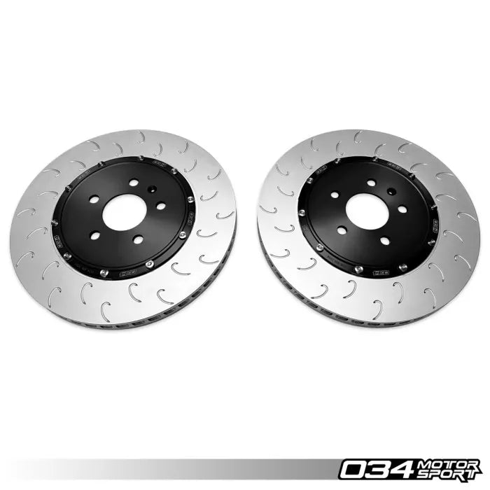 Kit de actualización de rotor de freno trasero flotante de 2 piezas para Audi C8 S6 S7, D5 A8 S8 y 4M 4M.5 Q7 SQ7 Q8 SQ8 1