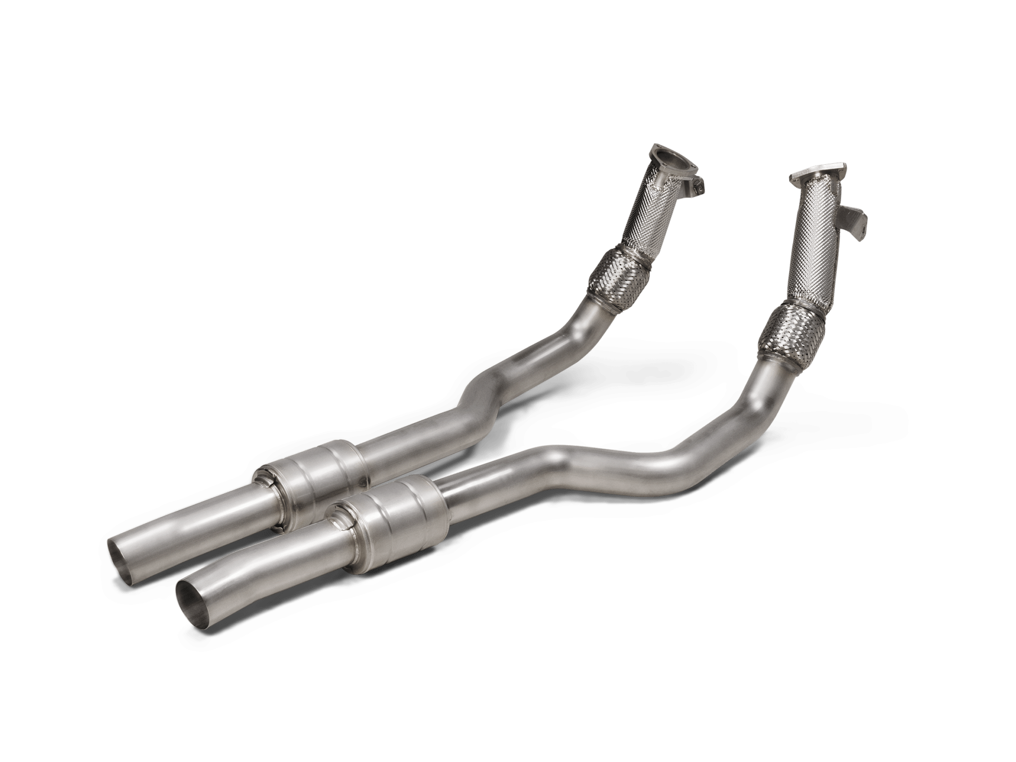 Akrapovič Link Pipe Set Audi RS6 Avant RS7 Sportback C8