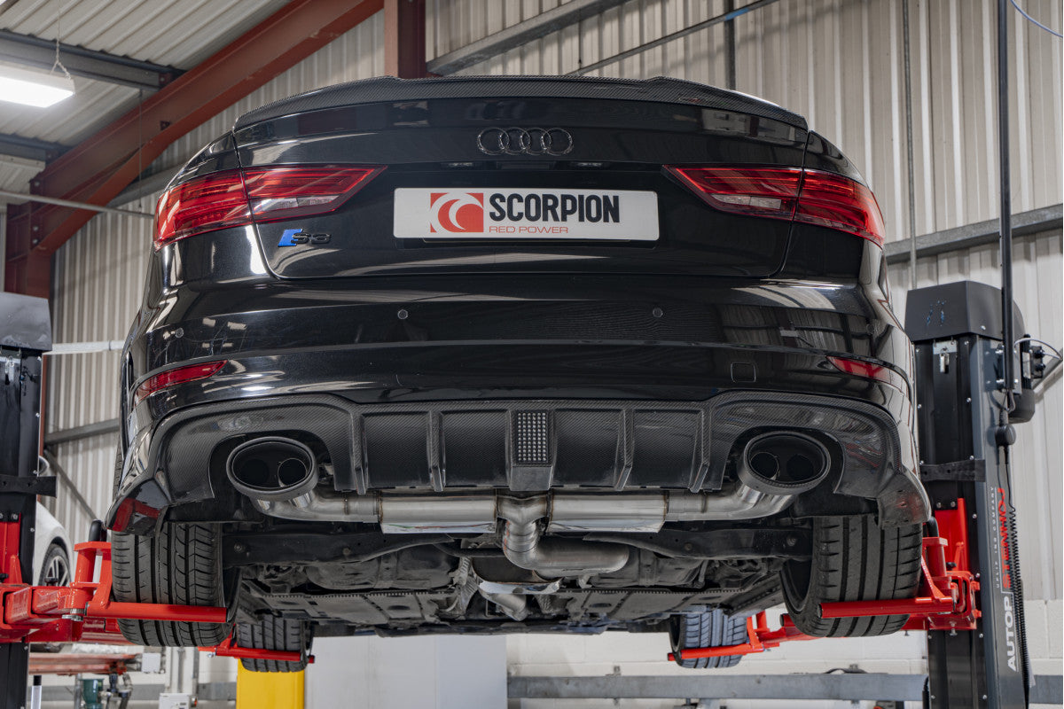 Sistema GPF BACK resonado Scorpion Audi S3 2.0T 8V 3