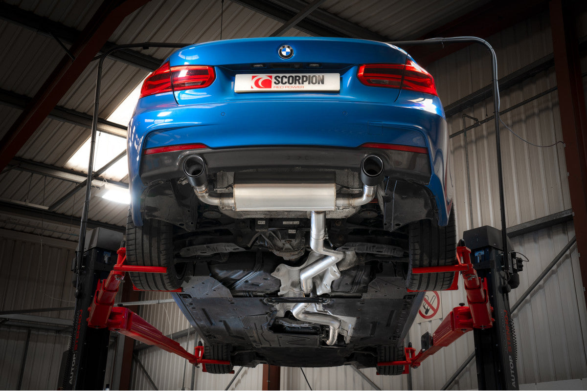 Bajantes deportivos Scorpion Cat Back BMW F30 F31 340i 05