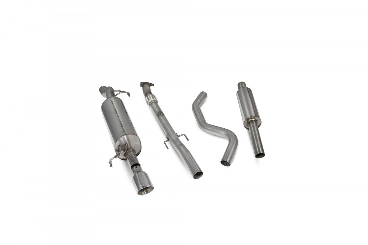 Scorpion Resonated Cat Back Systeem Vauxhall Corsa E1.0T 04