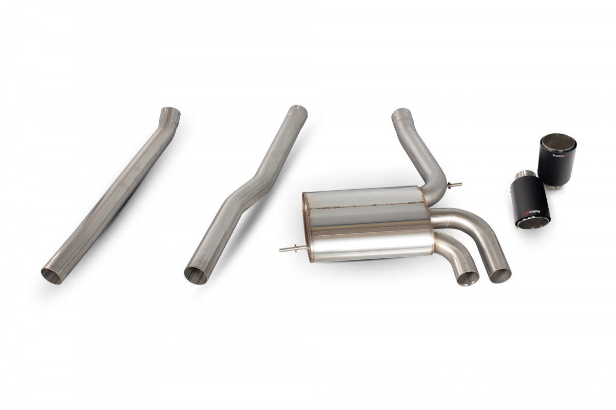 Scorpion Non Resonated Cat Back system Mini Cooper S F56 3