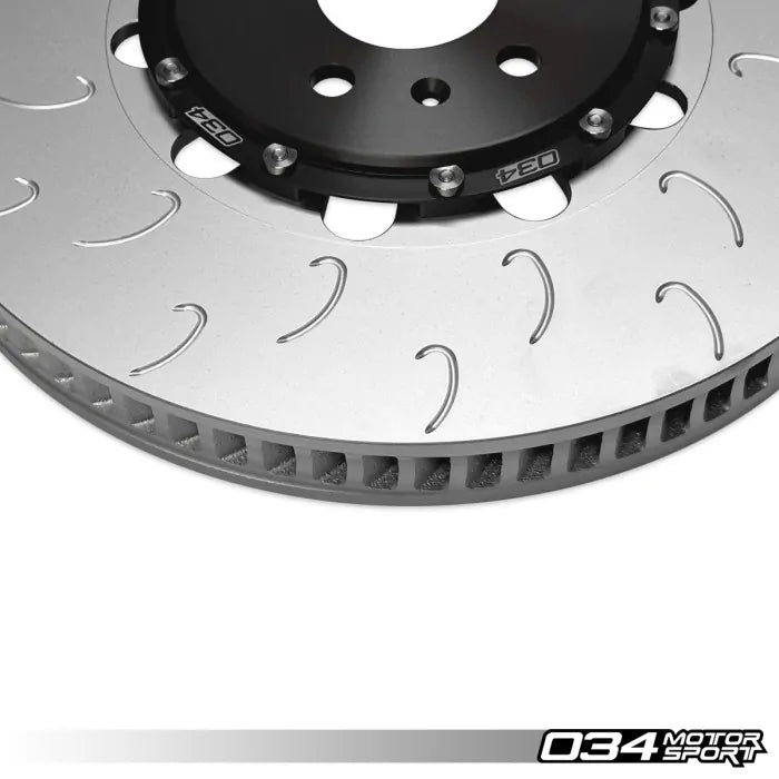 Kit de actualización de rotor de freno delantero flotante de 2 piezas para Audi B8.5 SQ5 4