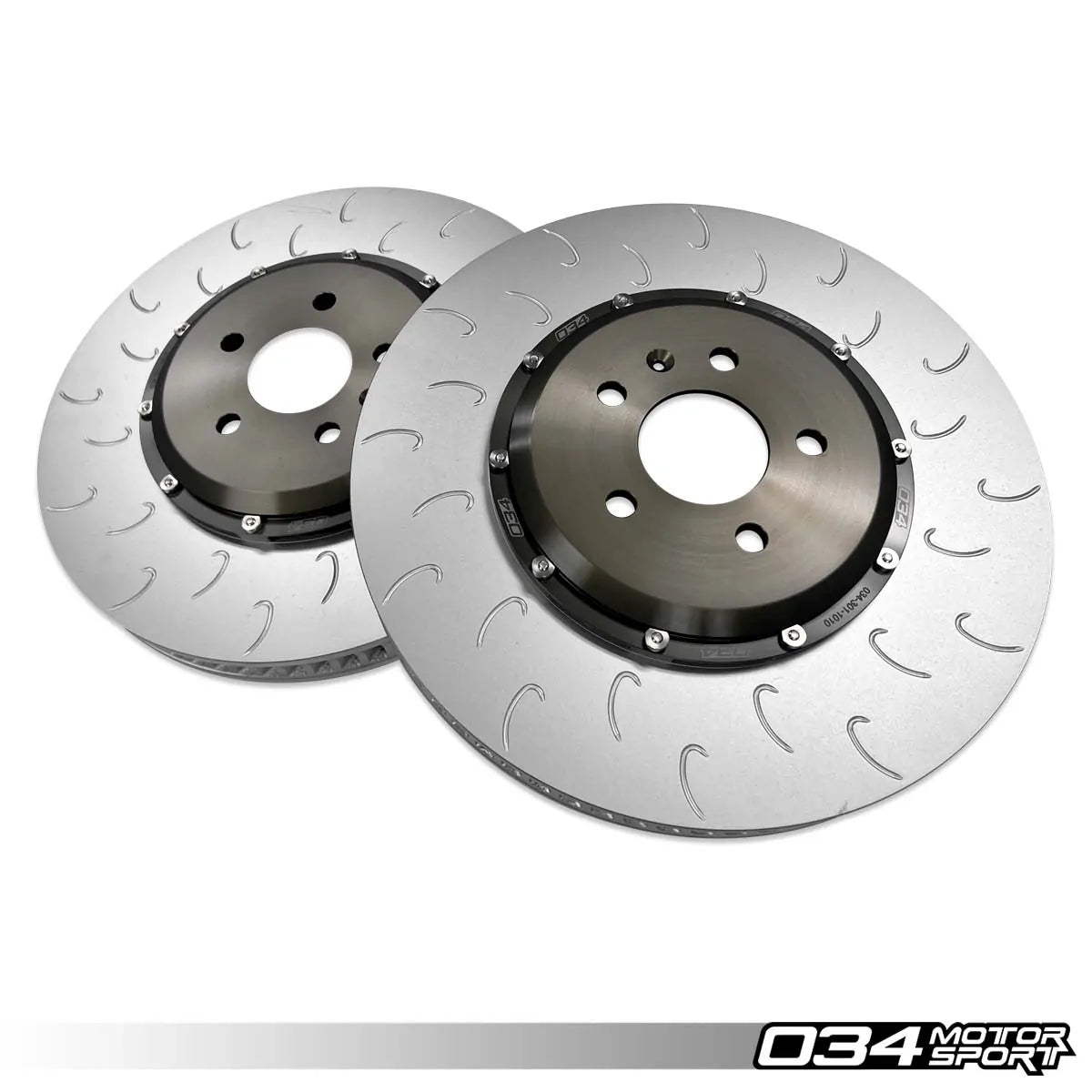 Discos de freno delanteros 034 Motorsport de 2 piezas AUDI RS5 y Q7 Q8 04