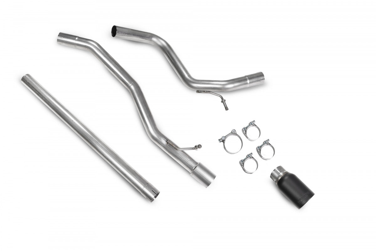 Scorpion Niet resonerend Cat Back Systeem VW Up GTI 03