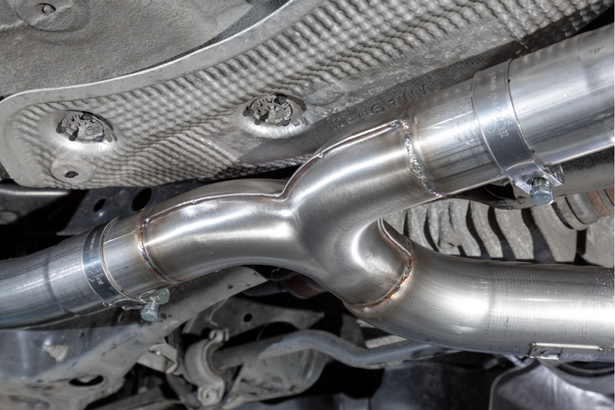 Scorpion Resonated Cat back systeem VW MK7 Golf 06