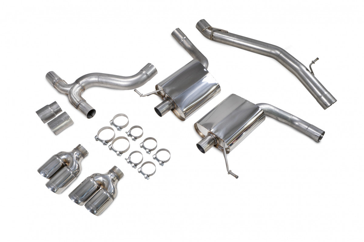 Scorpion Non resonated gpf back system Seat Leon Cupra ST 3