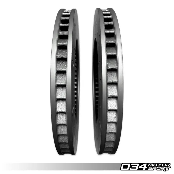 Kit de actualización de rotor de freno delantero flotante de 2 piezas para Audi C7 S6 S7 5